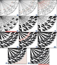 learn how to draw cool optical illusions drawing trick with simple steps drawing lesson for beginners