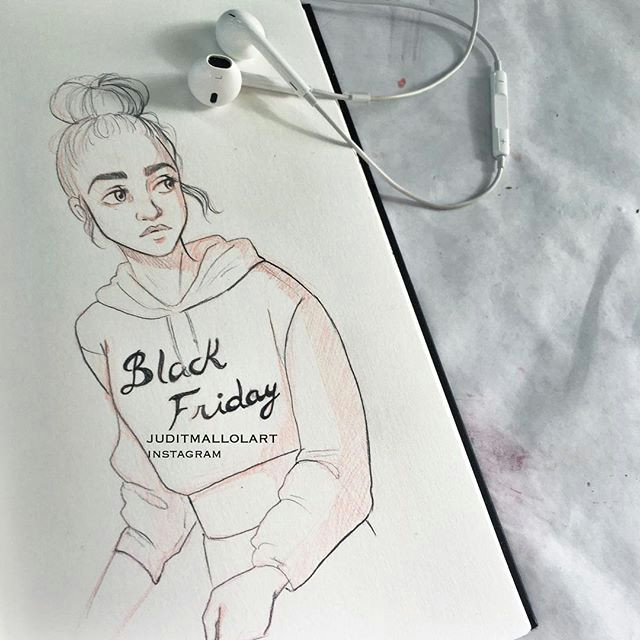 instagram media by juditmallolart super quick sketch inspired on a pic of zendaya because black friday yas