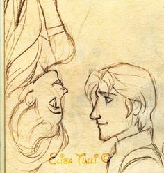 rapunzel eugene this is so cute fangirling so hard right now i don t even know why but this is so adorable