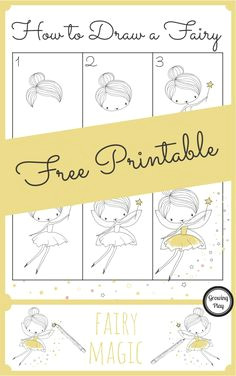 how to draw a fairy free step by step instructions to draw a magical fairy