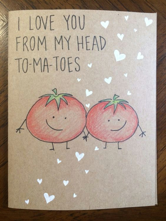 this has lots and lots of valentines cards you can make i love you from my head to ma toes card