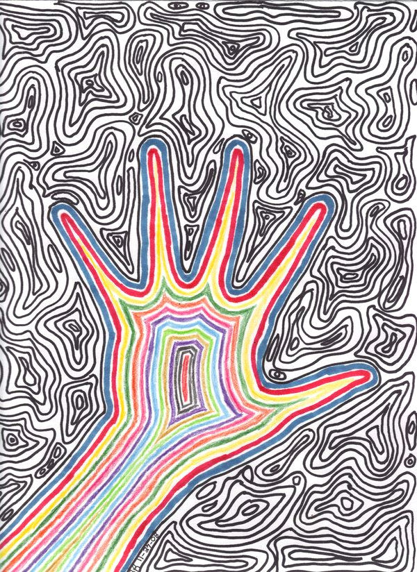 easy trippy drawings trippy by xxxlittleghostxxx