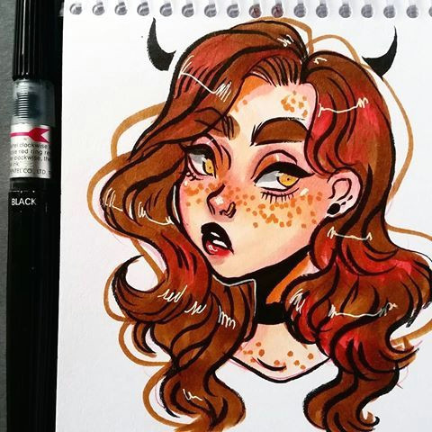 marker sketch doodle drawing sketchbook copic