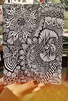 this is a photo of a hand drawn design made in sharpie on bristol board