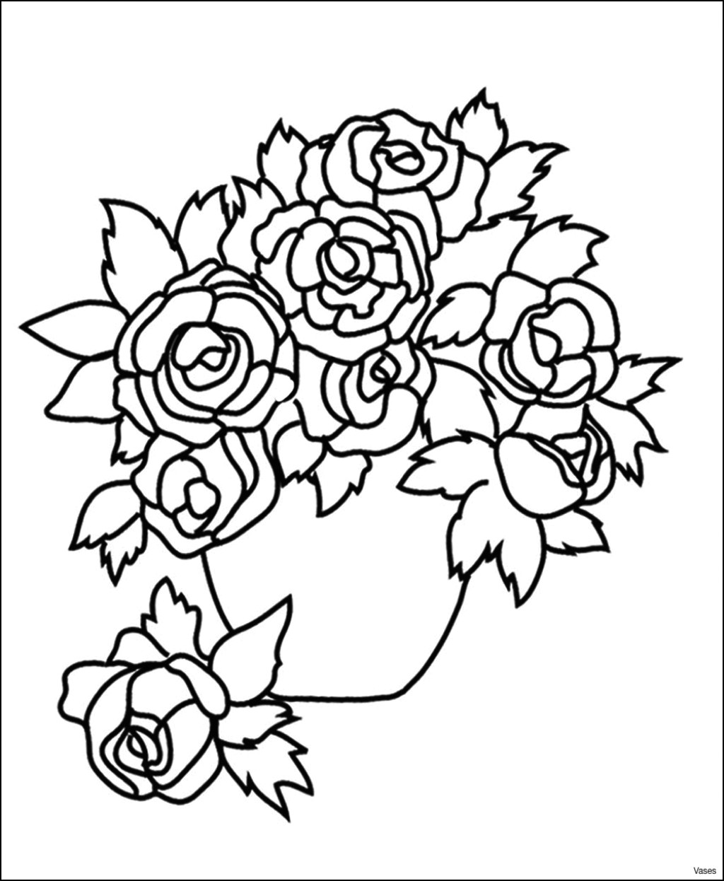 garden art best of best vases flower vase coloring page pages flowers in a top i