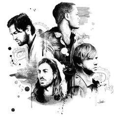 a f cking perfect draw of imagine dragons band