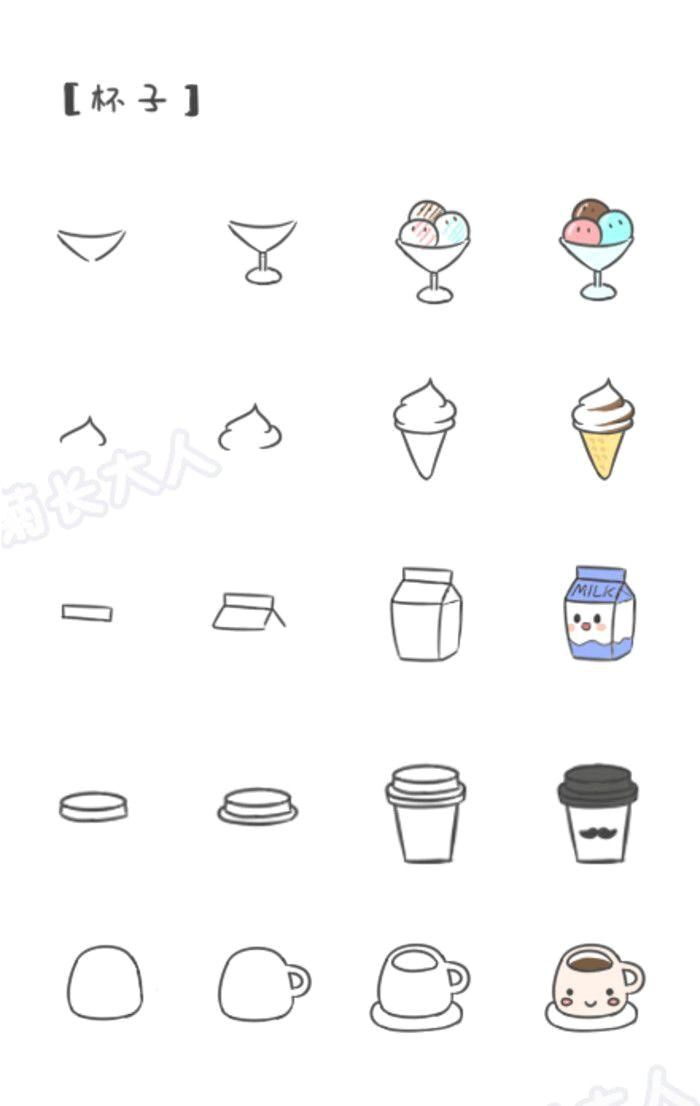 relaterad bild simple cute drawings cute food drawings simple sketches easy doodles drawings