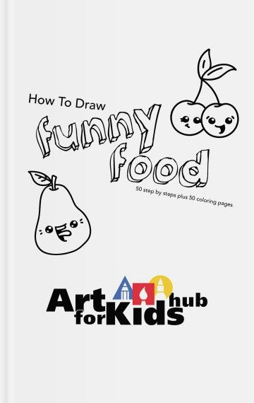 how to draw funny food art for kids hub food art for kids funny