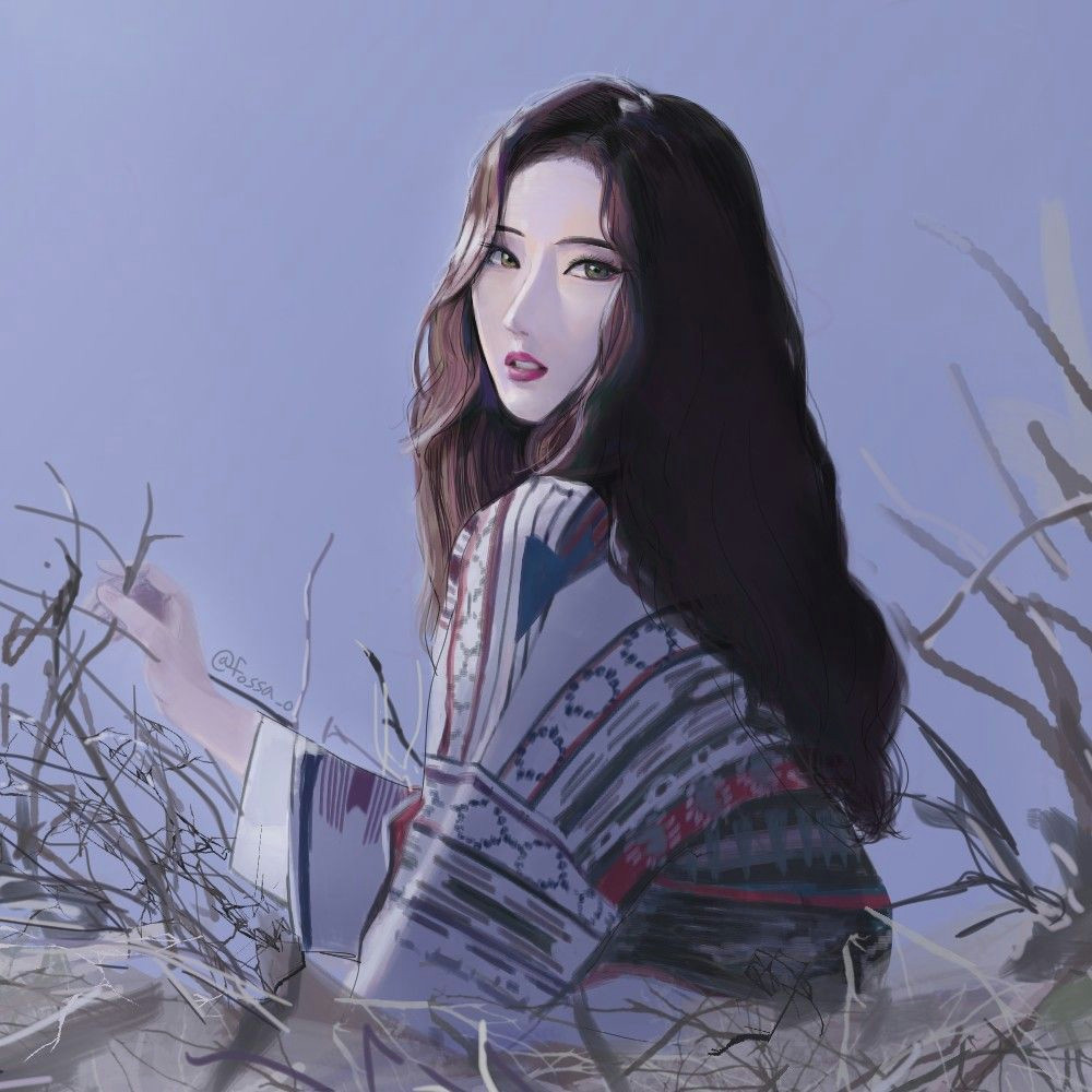 haseul k pop kpop fanart girl group true art toot fan