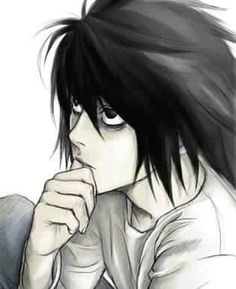 l lawliet death note shinigami awesome anime awesome art otaku anime manga