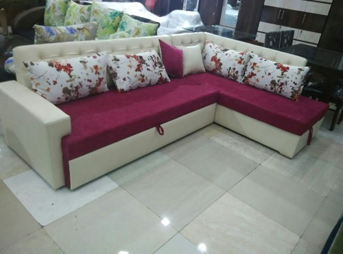 l shape sofa cum bed with storage