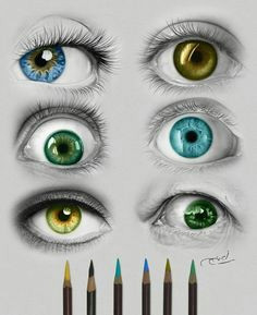 eyes from all for art lovers pencil illustration eye art pencil drawings drawing eyes