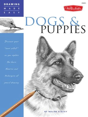 cover image of drawing made easy dogs and puppies