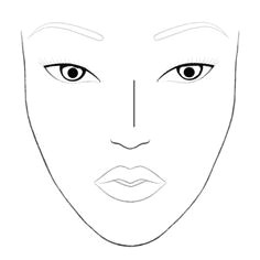 face template makeup face charts business hairstyles face painting designs sfx makeup