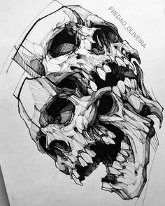 skull drawing 75 picture ideas