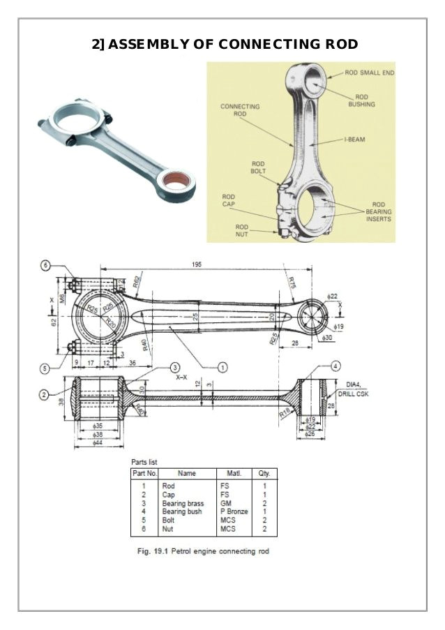 assembly and details machine drawing pdf