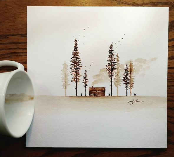 learn the basic coffee painting techniques for beginners ideas and projects