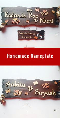 buy myprinfy wooden family name plate online at low prices in india amazon in