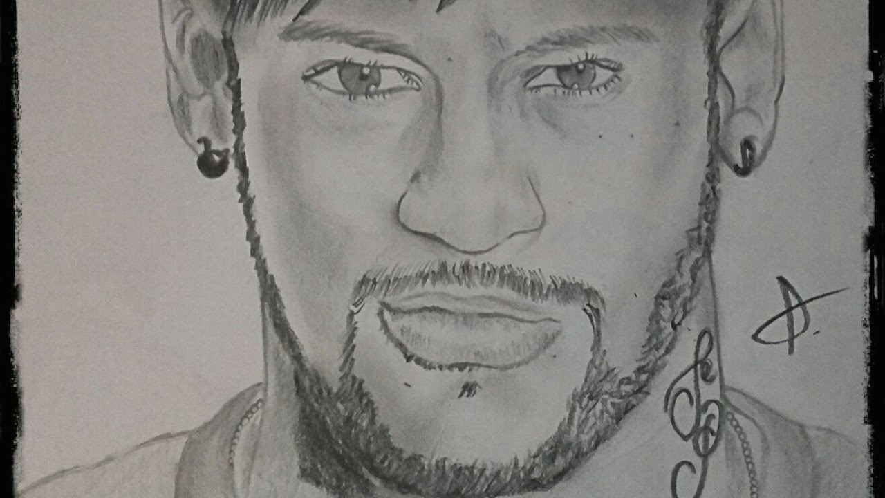 drawing neymar