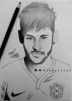 neymar jr sketch