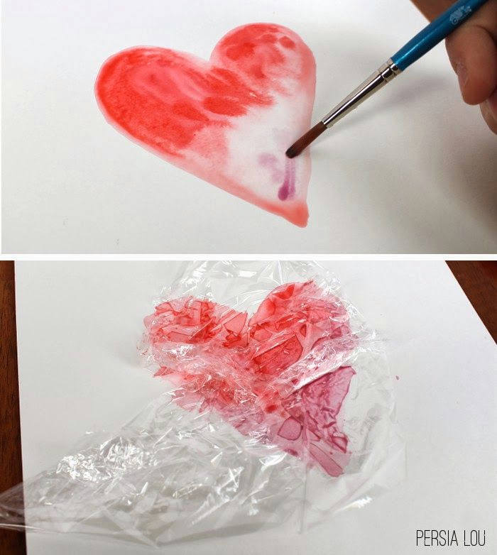 eighteen25 simple watercolor hearts