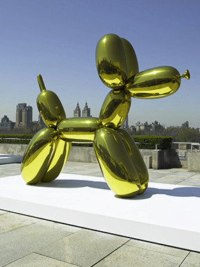 balloon dog yellow