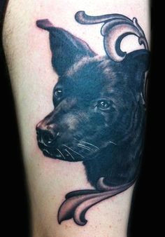 dog portrait black and gray inspiration for phoebe tattoo black dogs dog tattoos