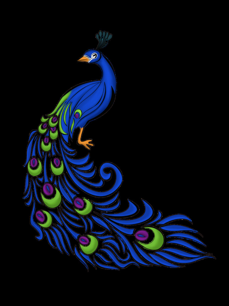 peacock motif by irishpiratequeen on deviantart