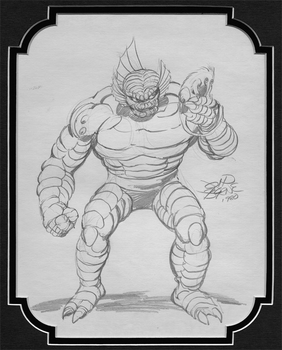 john byrne ch od pencil sketch comic art