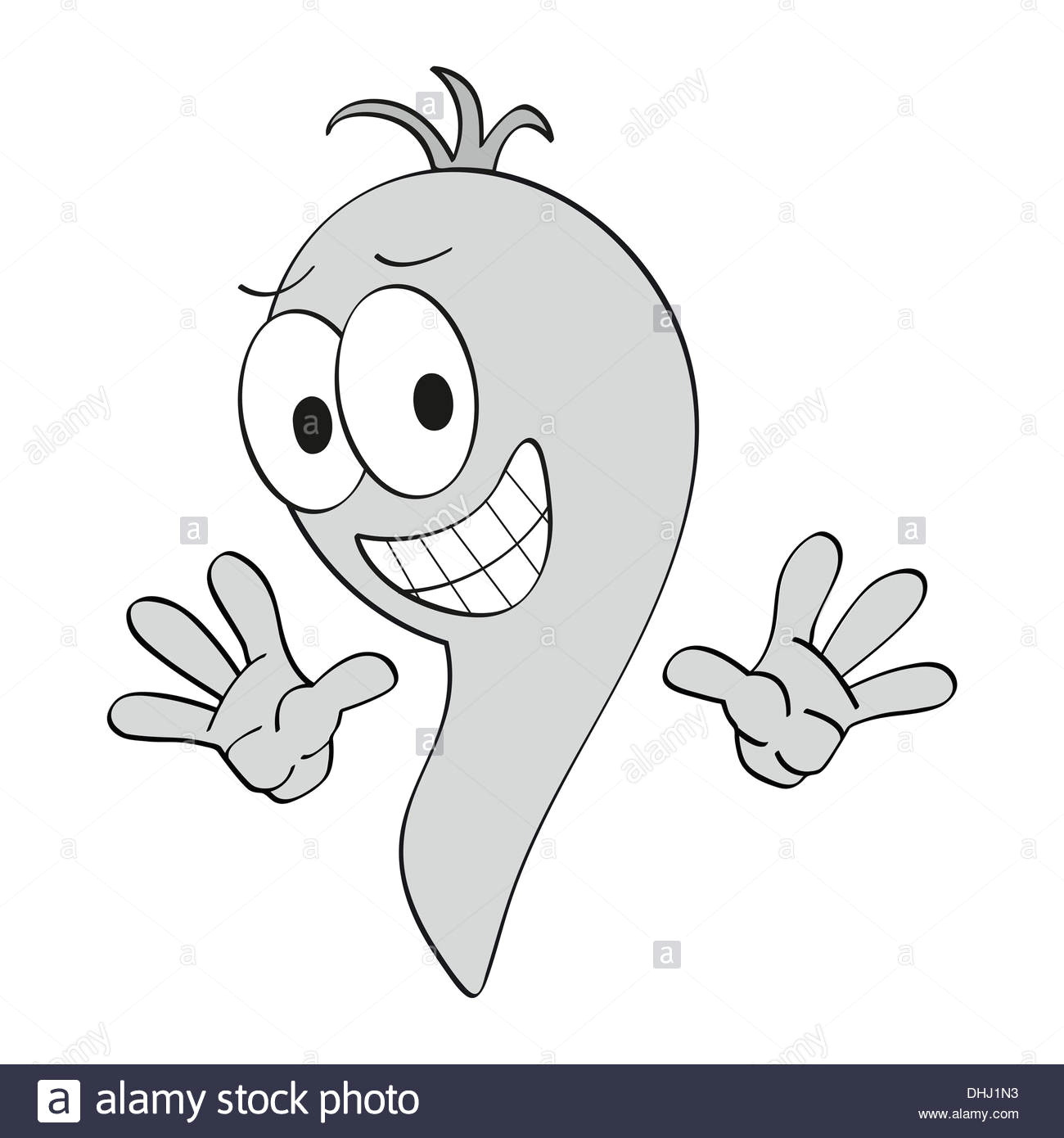 gray cartoon worm design vector illustration with different emotions stock image