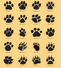 paws tattoo designs for women kids and everybody paw print clip art can be used for cat paw