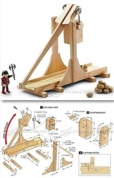toy catapult plans children s wooden toy plans and projects