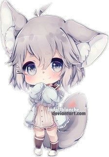 anime girl art chibi and like omg get some yourself some pawtastic adorable cat apparel