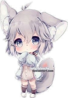 Drawing Of A Chibi Cat Girl Anime Chibi