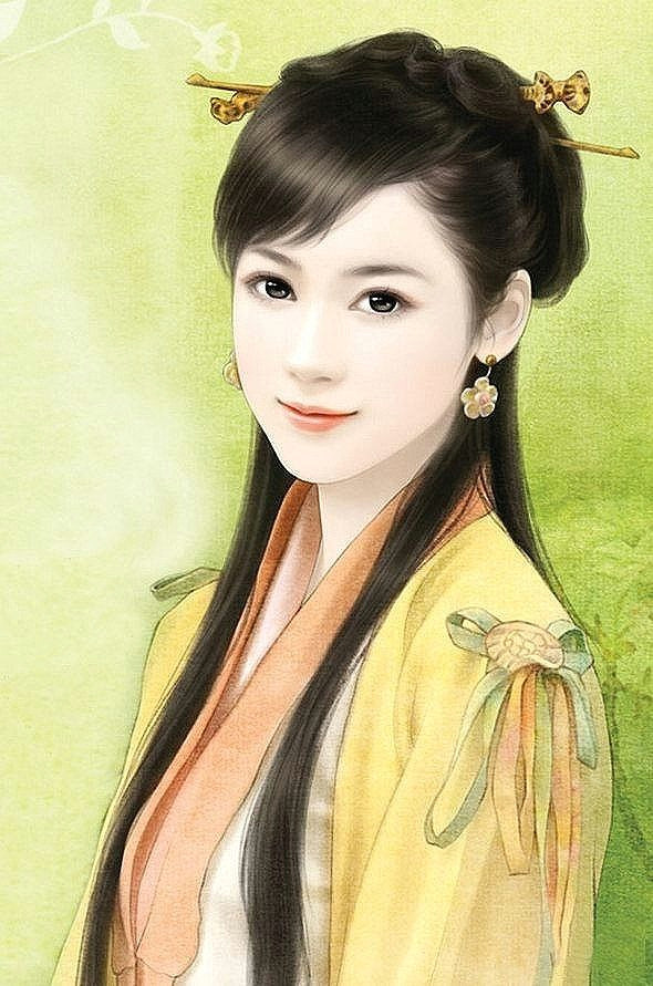 femme chinese drawings chinese artwork chinese painting art drawings portrait art