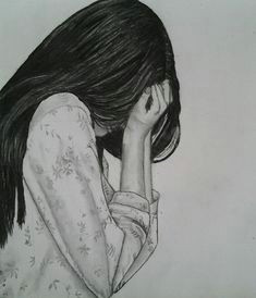 art drawing girl sad favim com 1528406 jpg