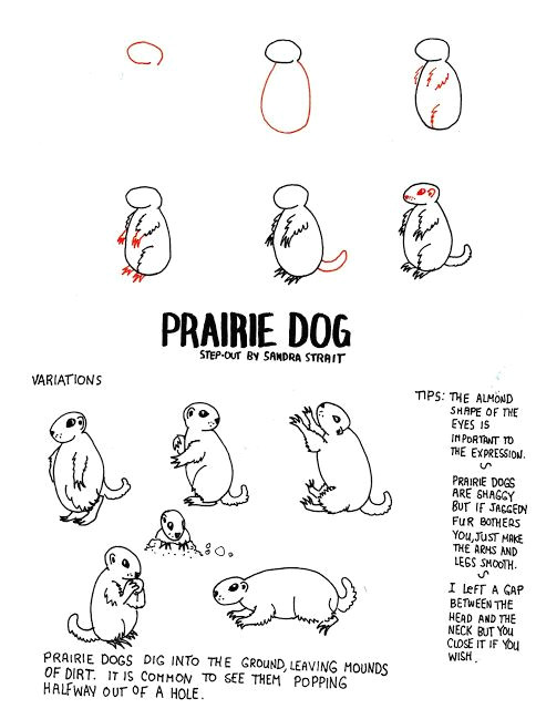 life imitates doodles prairie dog fantasy landscape step out fantasylandscape step out drawingtutorial