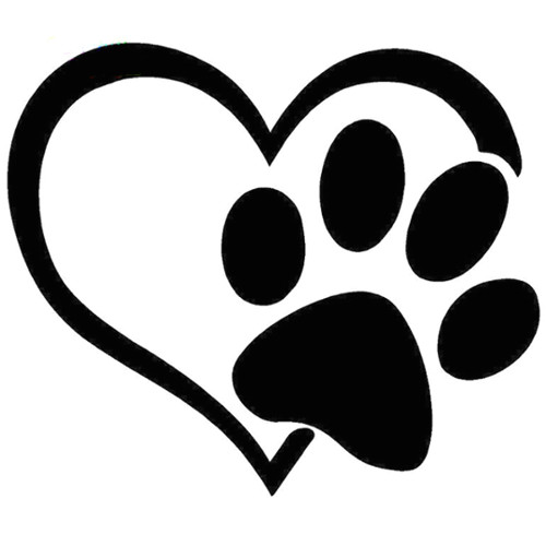 heart with paw print highjacked tattoos dog lasts two weeks 100 organic gluten free free shipping within the u s