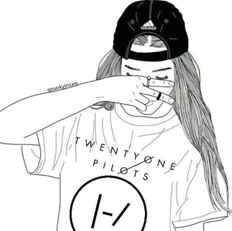 wallpaper emo aesthetic tumblr cute love girl twenty one pilots