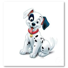101 dalmatian patches wagging his tail disney poster p228380930972423835trma 400 jpg 400a 400 pixels dalmatian party puppy party dalmatian