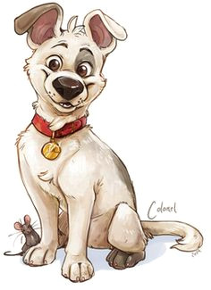 cololololnel by colonel strawberry cartoon dog drawing baby cartoon cartoon art cool