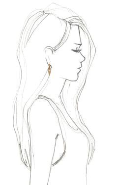 image result for sketch of a girl from behind cartoon girl image besuchen februar 2019