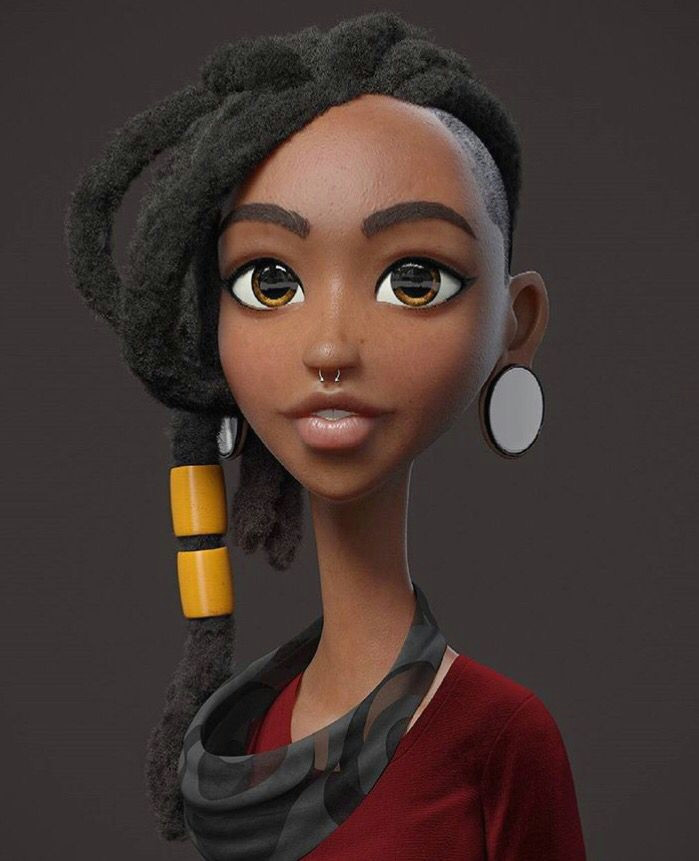 deviant art black artwork black women art character art zbrush character character