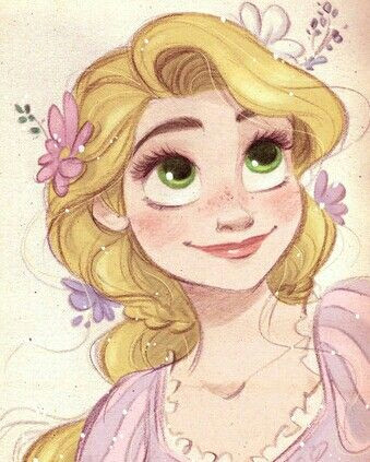 i love this cute disney disney girls rapunzel sketch repunzel drawing how