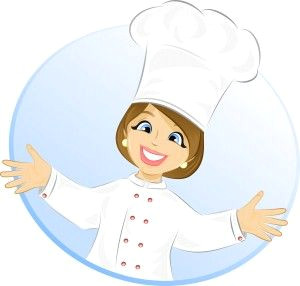 free cartoon girl chef cook vector illustration illustration gallery