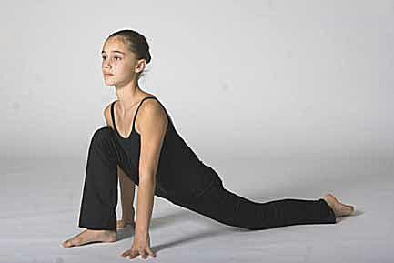 lunge stretch for splits