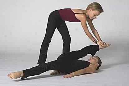 assisted stretch to learn splits