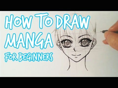 how to draw a female manga face for beginners a slow tutorial youtube