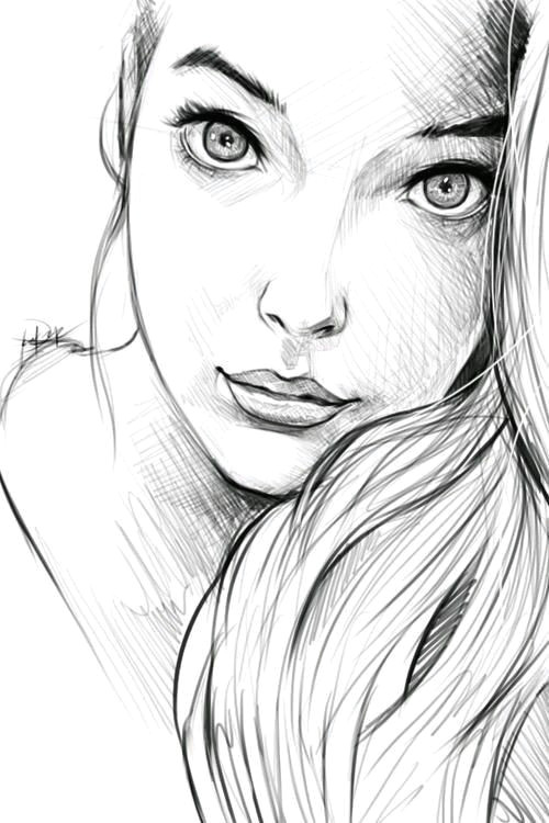 face sketch girl sketch drawing tips painting drawing drawing ideas