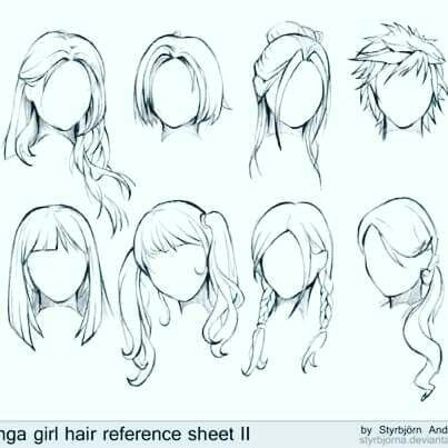 hair styles drawing anime hair drawing girl hair drawing how to draw anime